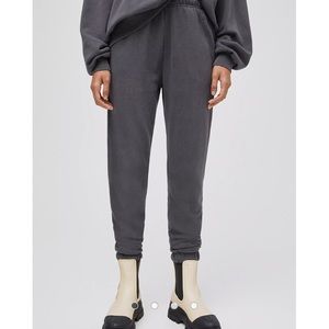 ASOS Pull & Bear dark gray sweatpants joggers - XS - organic cotton NWT